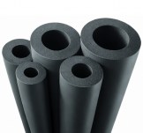 Промышленная толстая трубная теплоизоляция K-Flex ST черного цвета толщиной 25 миллиметров