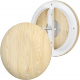 Анемостат (диффузор) с деревянным обтекателем DW Pine д.125