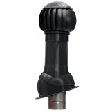 Нанодефлектор пластиковый RRTV+S160 Black для плоской кровли
